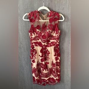 Marchesa Notte knee length dress